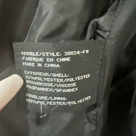 Black Womens Jacket - Picture 4 of 4